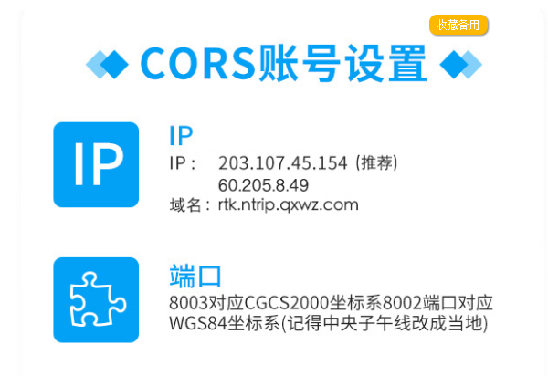 cors賬號在河南地區(qū)的參數(shù)設置是什么樣的？